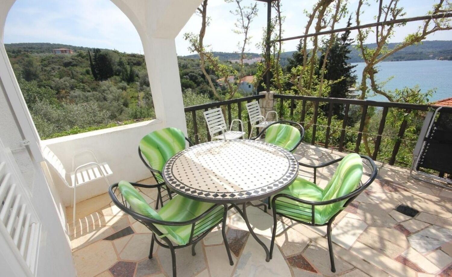 Apartments Janja - Terrace Sea View Nečujam Eksteriør bilde